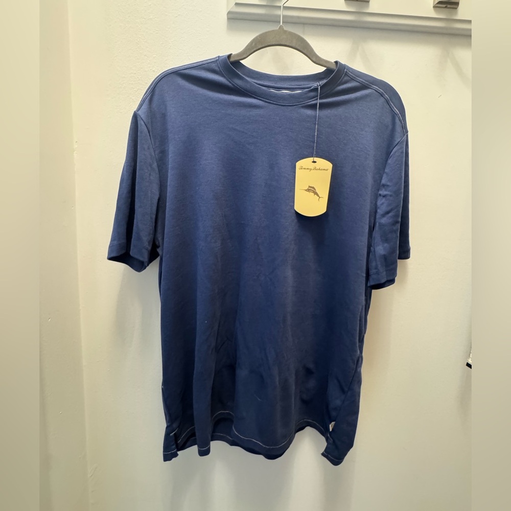 Tommy Bahama Navy Short Sleeve Tee